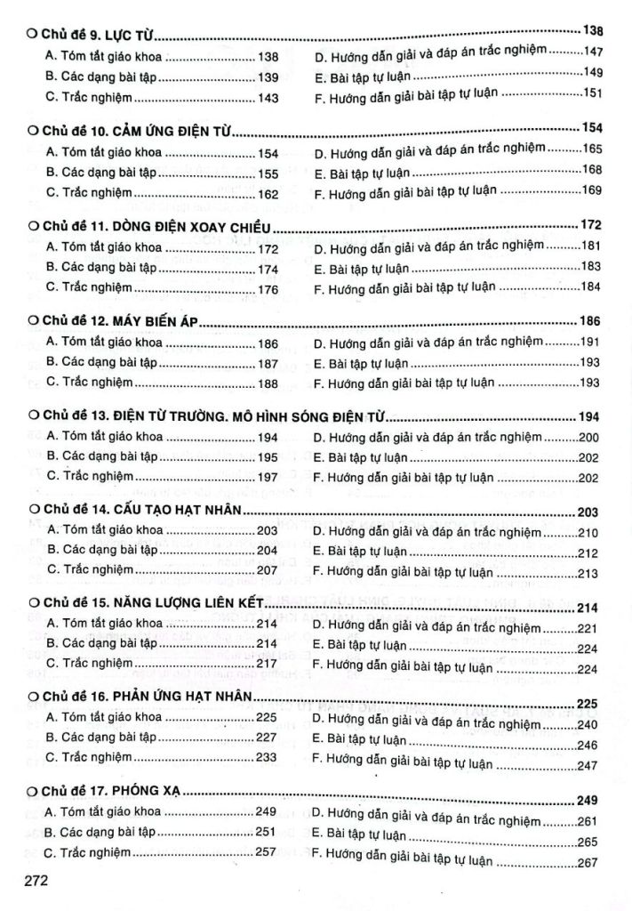 SÁCH THAM KHẢO VẬT LÍ LỚP 12 - ĐẦY ĐỦ CÁC DẠNG TRẮC NGHIỆM THEO CẤU TRÚC ĐỀ THI NĂM 2025 (Dùng chung cho các bộ SGK hiện hành)